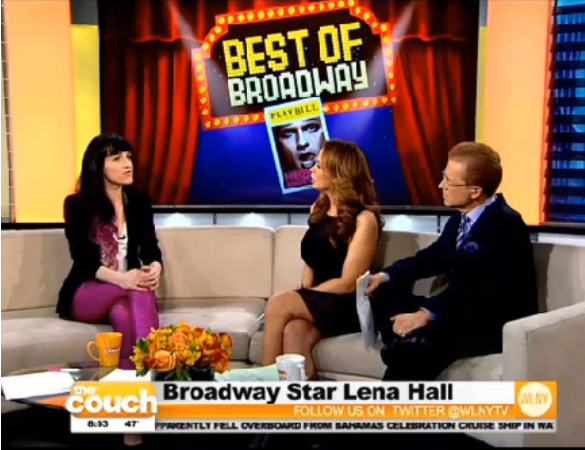 Lena Hall, Couch, Hedwig, Hedwig and the Angry Inch, Yitzhack