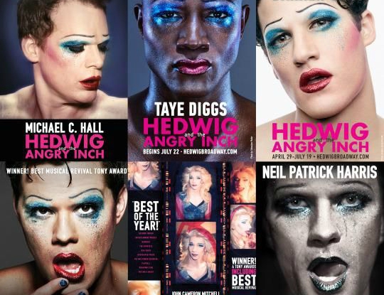 Hedwig, Broadway, Mike Potter, Makeup, Wig, Design, Yahoo, Beauty
